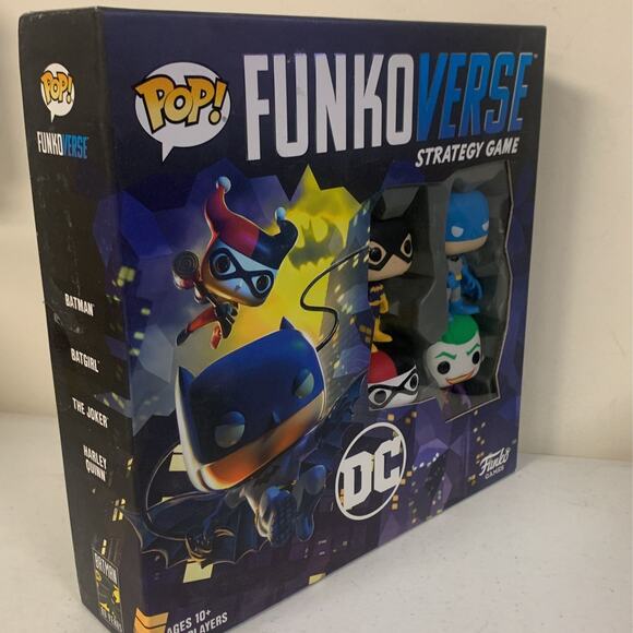 Funkoverse: DC Comics 100 4-Pack Board Game - Picture 3 of 7